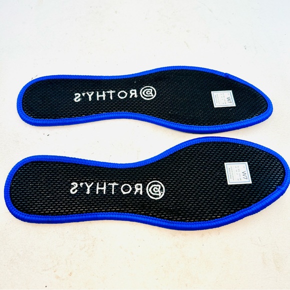 Rothy's Black Round Toe The Flat Slip On Knit Ballet Flats, size 7 EU 37.5 - Picture 7 of 13